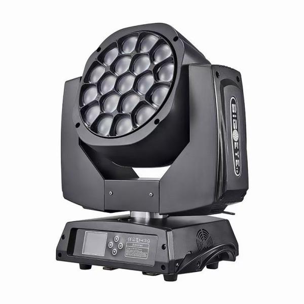 19x15w RGBW 4in1 Bee Eye KTV Nightclub Moving Head Disco Stage Light DJ Bar Party Disco WiFi Remote House Dyeing Light