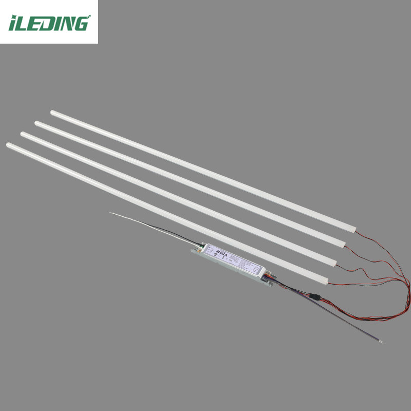 85 CRI Magnetic 4FT LED Linear retrofit Kit for Commercial Office Shop 2x4 Troffer Light