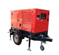 soldador 10kva 8.0mm 400a Genset Diesel Generator Trailer Mounted