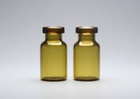 pequeño frasco de cristal de la inyección 2ml del Borosilicate bajo ambarino de la medicina