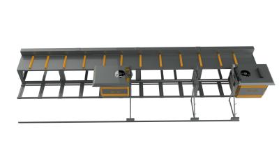 18mm CNC Rebar Bending Machine Horizontal Long Hook Bender Machine