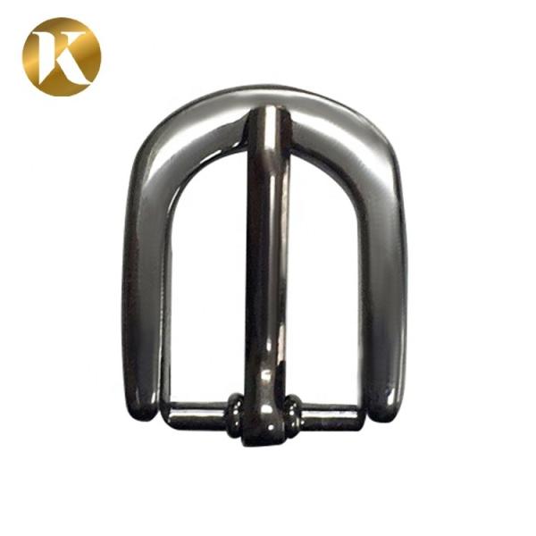 Wenzhou KML Custom beautiful popular 15mm small metal pin belt buckle