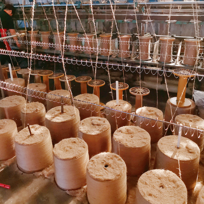 3ply 3mm Baler Twine FIBER Natural 4g/m-6.3g/m Customized Length Agriculture Packing Twine Twine in Rolls