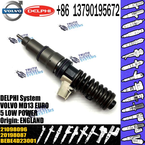 Injetor de combustível diesel de alta qualidade 21098096 7421340616 21340616 85003268 BEBE4D25001 para a BAIXA POTÊNCIA do EURO 5 de VOL MD13