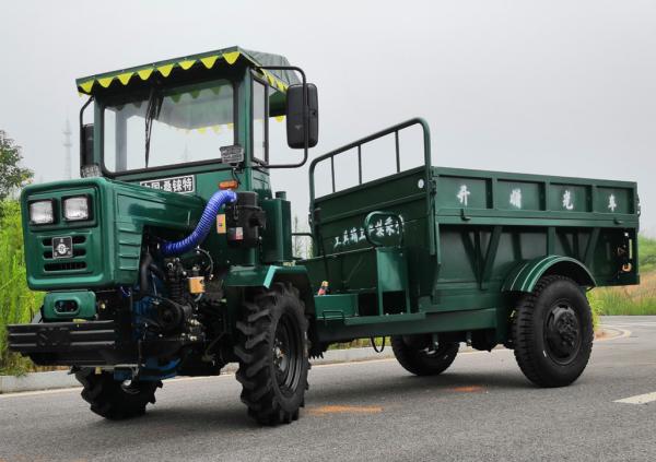 High Efficiency Mini Farm Tractor 4 Ton Tipper Truck Four Wheel Drive