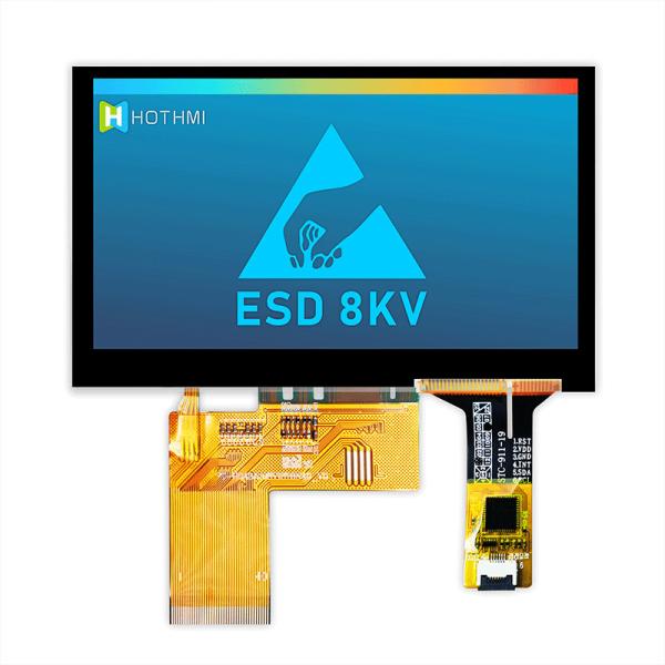 800x480 4,3 монитор Pcap модуля экрана касания модуля дисплея дюйма TFT LCD емкостный