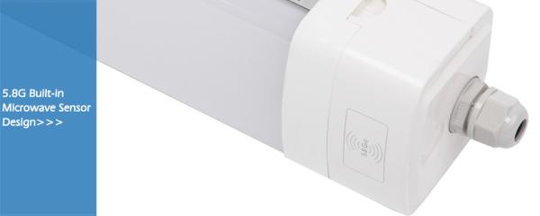 2ft 3ft 4ft 5ft Fitting Waterproof Tube Light Fixture LED IP65 Triproof Light for Supermarket