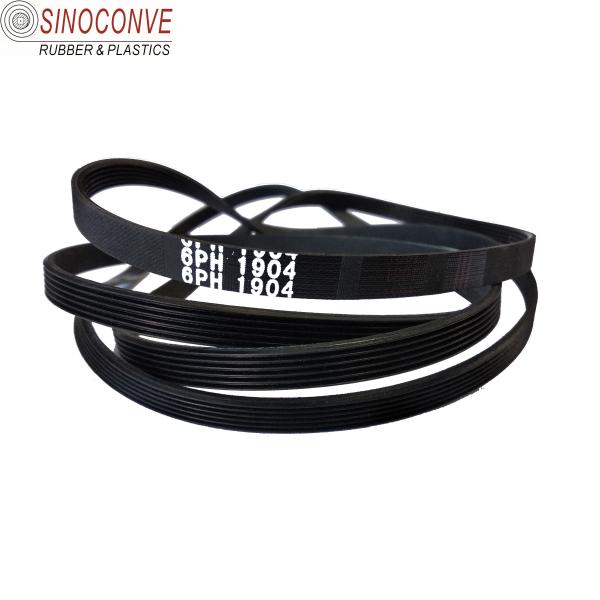 Certificado ISO/TS16949 Cinturão com nervuras de poli-V 4pk 6pk 8pk para aplicações em camiões pesados