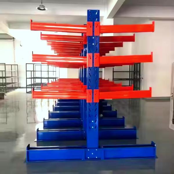 Heavy Duty Steel Cantilever Rack for Warehouse Storage 300-1000KG