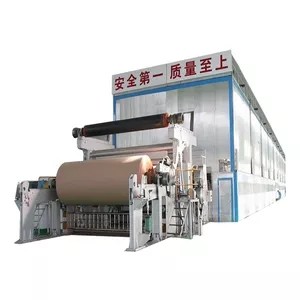 Одиночная машина бумаги 1575 до 5400mm Kraft Fourdrinier провода 90 - 250gsm