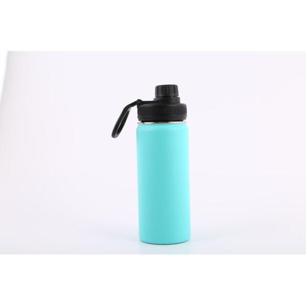 Insulated Water Bottle With Spout Lid Reusable Stainless Steel Water Bottles With Handle Leak Proof Sports Water Flask For Gym Travel Bike Camping 22oz