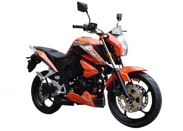 150cc Engine Street Sport Motorcycles Double Disc Front Brake LED Speedmeter