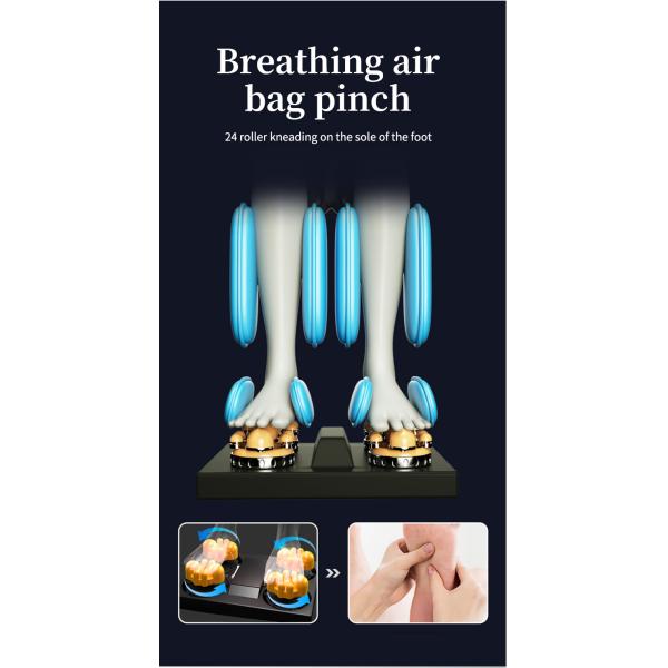 PU ABS Relax Massage Chairs 30min Running Controller 3D Gaming Recliner Chair