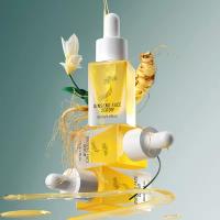 Ginseng sérum pour le visage anti-âge extrait de ginseng sérum pour le visage organique anti-rides huile faciale