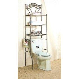 wire bathroom rack