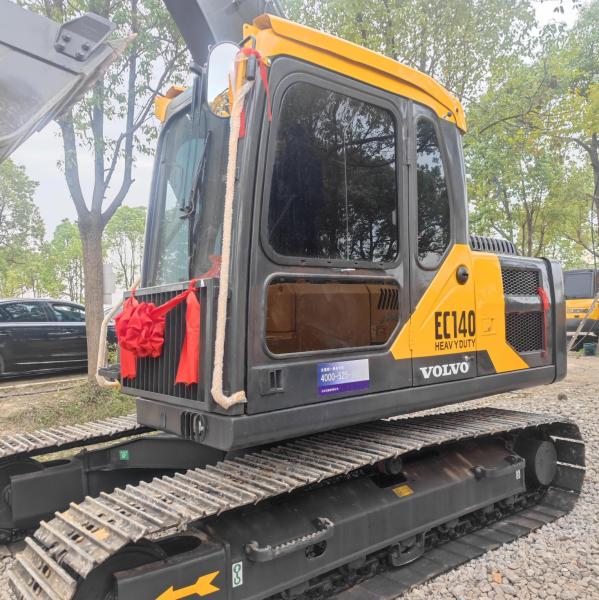 Secondhand Excavator Machinery Trader Used VOLVO EC140 14 Ton Crawler Digger