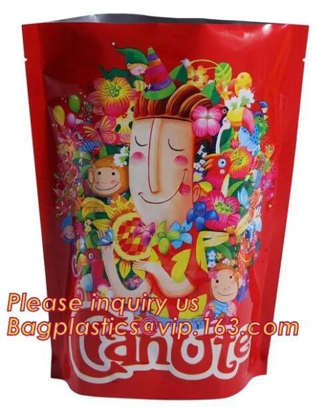 Matte Finish Metalized Foil K Stand Up Packaging Bag For Dry Fruits Packaging Pouch, Metalized Foil Fish bag