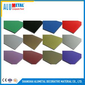 Alumetal ACPPVDFアルミニウム複合パネル帯電防止耐火性