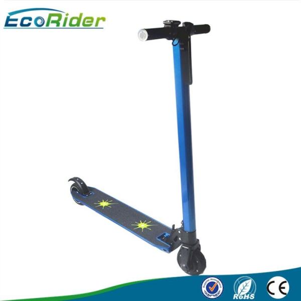 Folding Carbon Fiber Smart Balance Scooters , electric mobility scooter brushless 350w