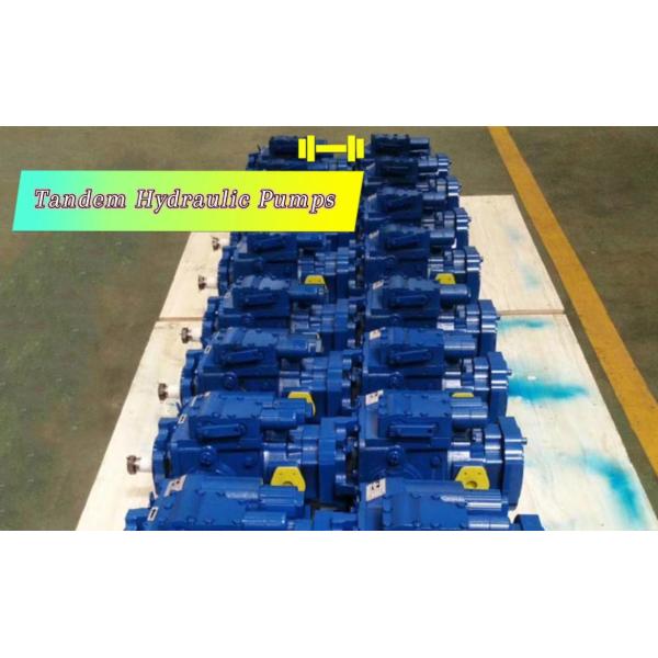 42mpa tandem piston pump HPV 50 Rice Harvester Tandem Hydraulic Pumps With 97%
