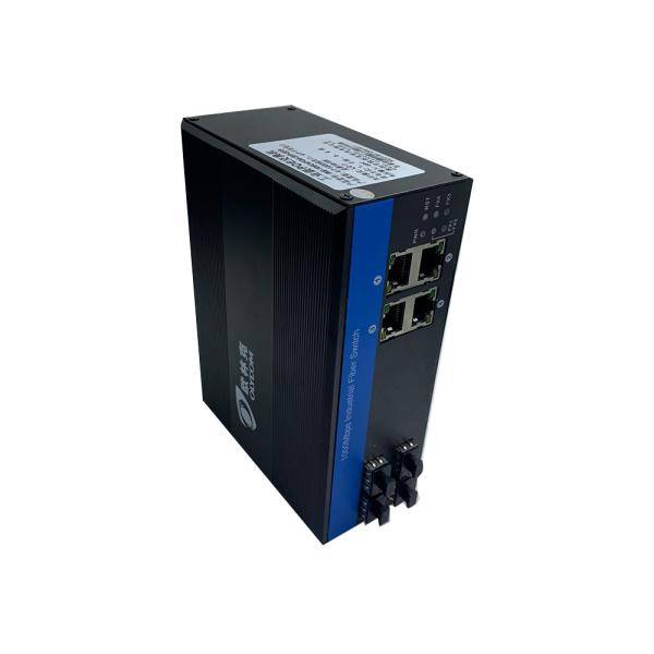 8 Port Gigabit Fiber Switch Industrial Network SFP Unmanaged CE IP40 Rated