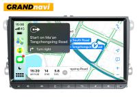 4G Golf Touran Android Car Stereo 9 polegadas Volkswagen Skoda Octavia Stereo VW Car Radio