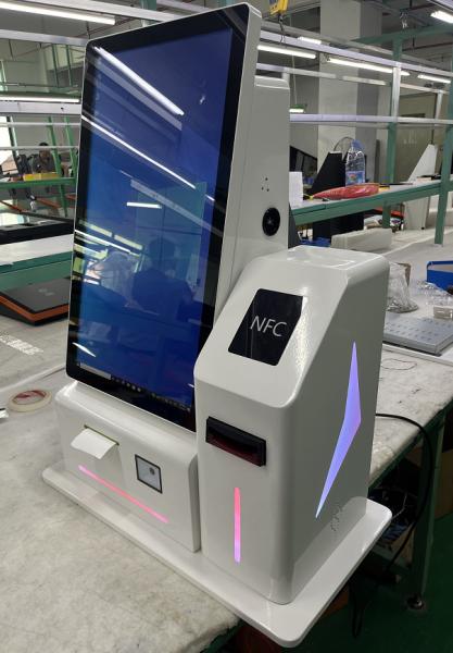 24 inch Touch Screen Self Service Kiosk Ordering Payment Kiosk Bill Payment Kiosk
