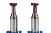 AlTiN Coating Carbide T Slot End Mill YG10X Grade HRA 93.0
