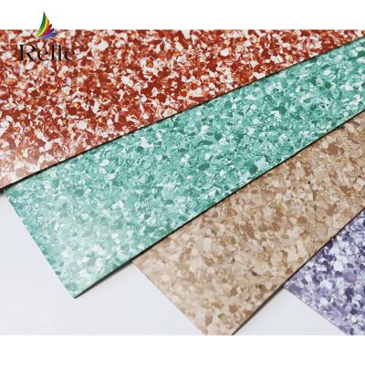 Vinyl Linseed Linoleum Floor Covering 2.5m Width Commercial Linoleum Flooring