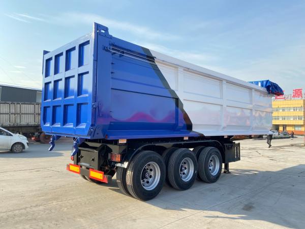 1310mm Wheel Base 3 Axles 50ton Dump Trailer Tipping Semi Trailer Heavy Duty