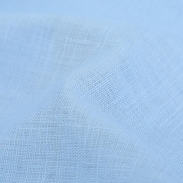 Wholesale Factory High Quality Comfortable Breathable Pure Linen Fabric Solid Color Woven for Women's Clothing Dress Plain Shirt