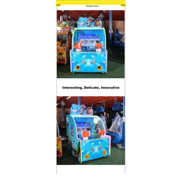 Frozen Sharpshooter Arcade Water Shooting Video Game Machine Redemption Gashapon For Kids