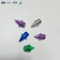 Traitement de surface Dacromet Standard Spikes de piste en alliage d'aluminium d'acier au carbone pour les courses de fond et de fond
