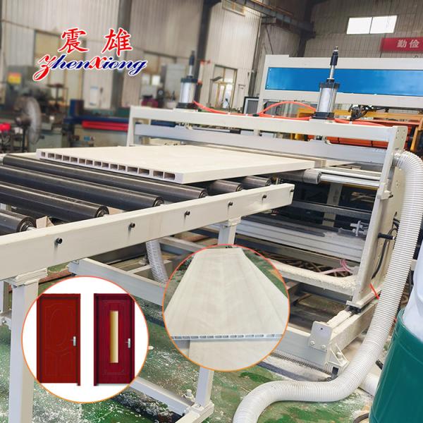 Efficient And Energy Saving Plastic Board Extrusion Machine PVC Door Board  Smooth And Flat