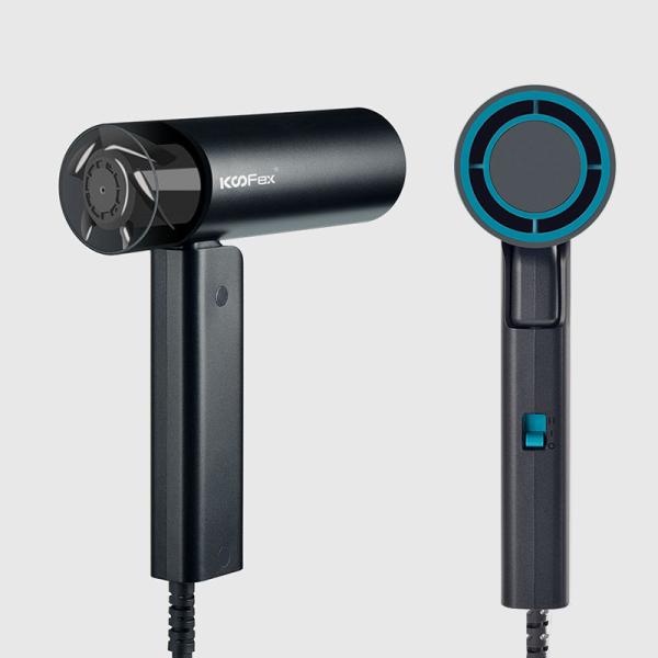 Anti frisar o secador de dobramento iônico do sopro do curso, Mini Portable Hair Dryer ultraleve