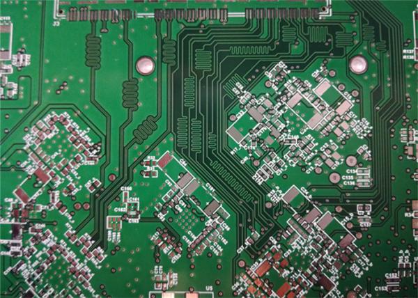 OEM 4 camadas Placas de circuito impresso eletrónico FR4 Material ENIG 1u' Gold Finger Solder Mask.