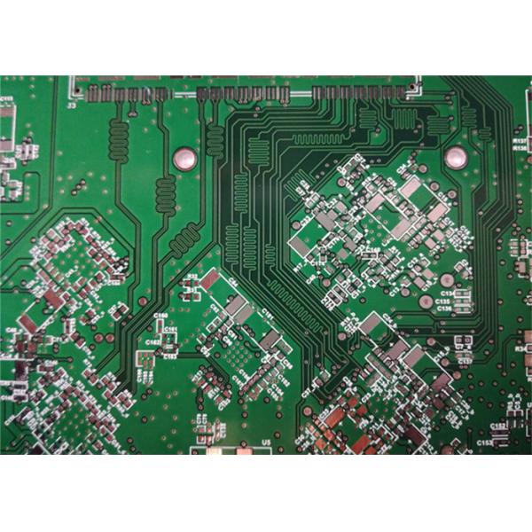 OEM 4-слойные электронные печатные платы FR4 материал ENIG 1u' Gold Finger Solder Mask.