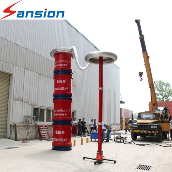 Compact Design Variable Frequency Resonant Test System For HV Switchgear Testing