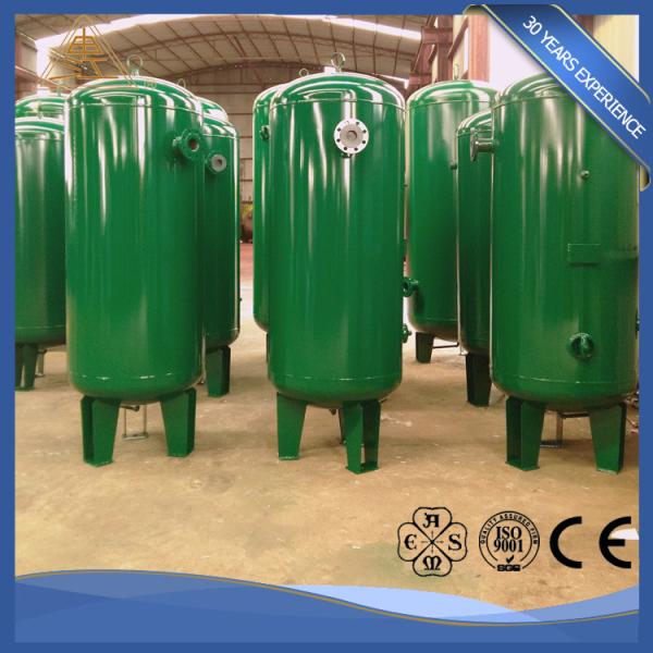 ASME Certificated Air Compressor Receiver Tank Carbon Steel / Stainless Steel