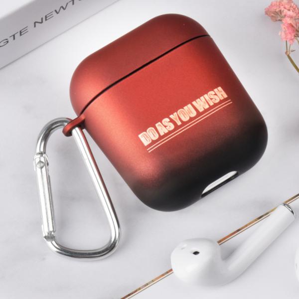 Compatible with AirPods Gradient Colorful Fashion Case Cover Silicone Protective Skin for Apple Airpod Case 2&1