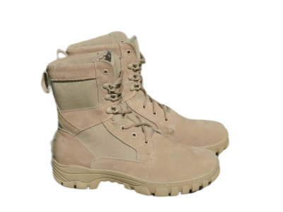 Khaki Nylon Oxford Military Snow Boots Skid Proof Waterproof