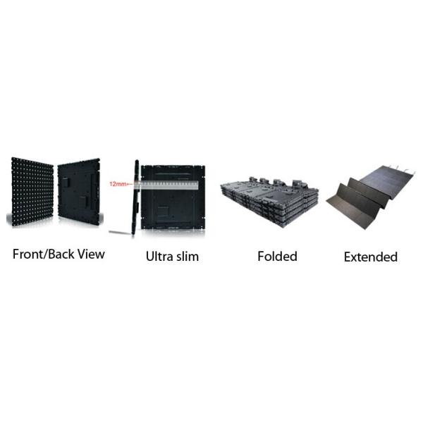6000Nits Ultra Slim Outdoor Advertising LED Screen Video Wall Waterproof
