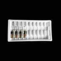 Ampoules en plastique de haute qualité plateau 1ml 2ml 5ml 10ml plastique clair ampoules emballage flacons ampoules plateau boîte