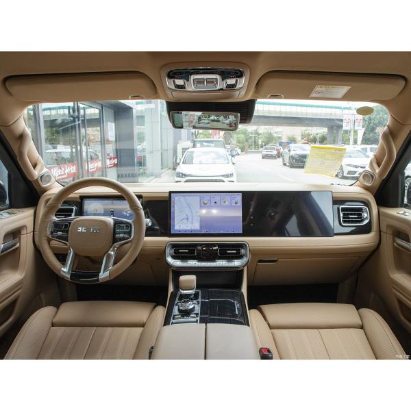 BJ60 New Large 4WD SUV With 48V Light Mixed System 1.5T Maximum 188 Horsepower Gas Car 7 Seats With Max Speed 180KM/H