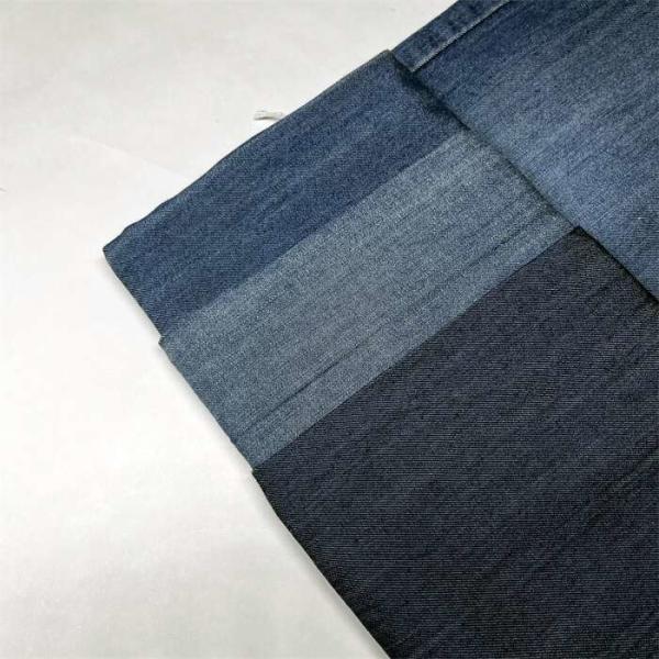 ODM 5.5 Oz Cotton Tencel Denim Shirt Fabric For Light Blue Jeans