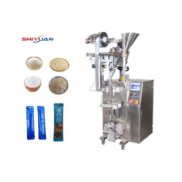 Special Shaped Stick Packing Machine , Automatic Powder Tea Packing Machine