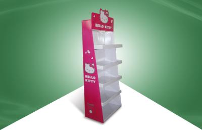 Monte exposições de assoalho fortes do cartão para a caixa do móbil de Hellokitty Backbag