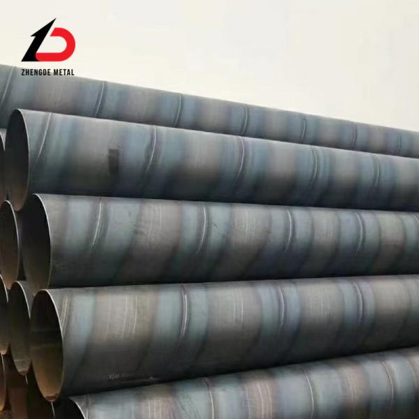 6mm-20mm Thick Steel Tube Ssaw 609 Mm Carbon Spiral Welded Steel Pipe For Oil And Gas Pipeline