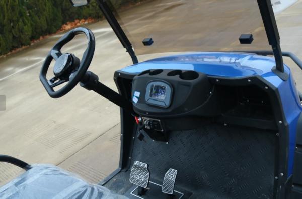 Electric Powered 2 Seater Club Car Golf Carts Buggy With 14 inch Off Road Tires