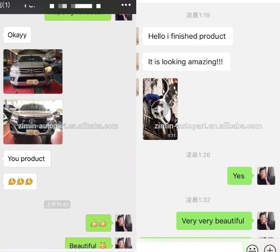 Car Body Kit Toyota Hilux Revo 2016 To Hilux Rocco 2018 Car Light Grille Bumper